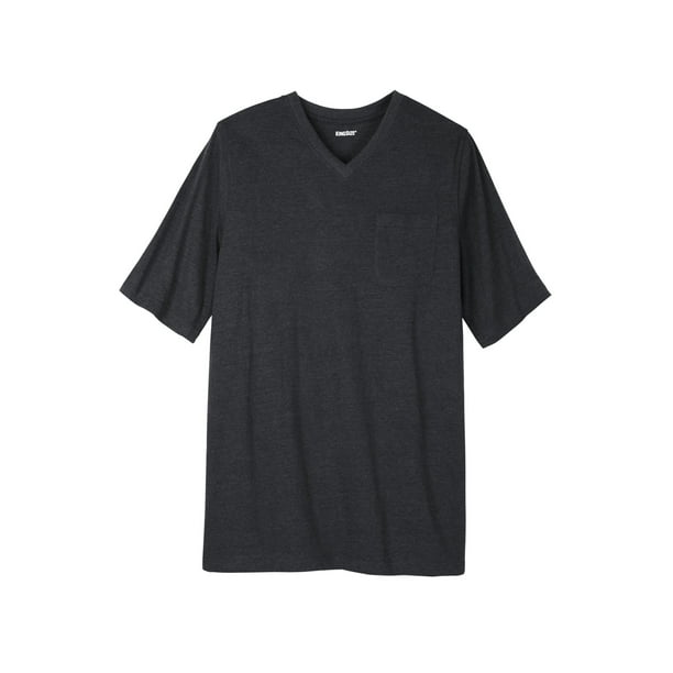 KingSize Mens Big /& Tall Lightweight Muscle T-Shirt Heather Charcoal 3XL Tall